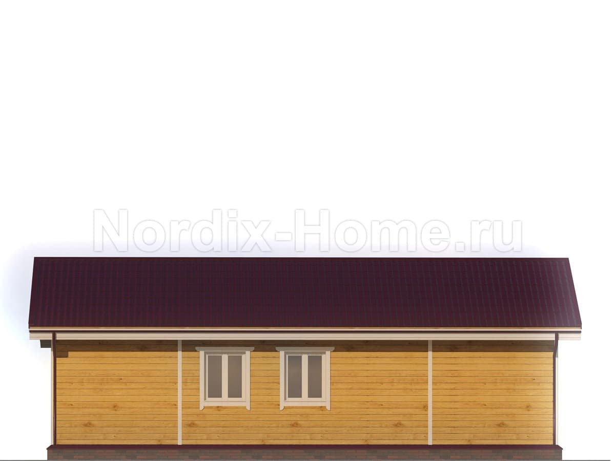 Чертёж фасада проекта Malmo, вид 3