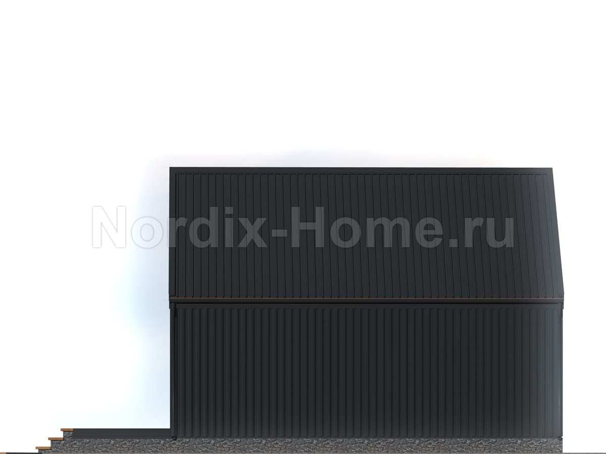 Чертёж фасада проекта Torp, вид 4